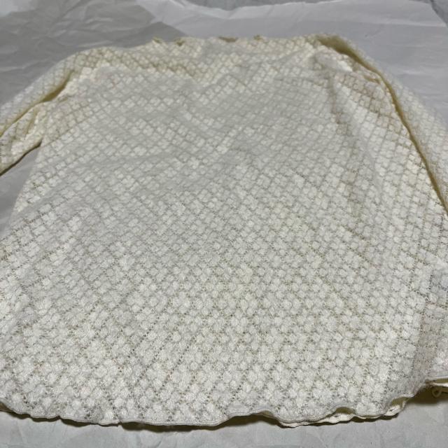 【タグ紛失】【ノーブランド扱い】 長袖 レース網み トップス / FR < 女性ファッション 【タグ紛失】【ノーブランド扱い】 長袖 レース網み トップス / FR < 女性ファッションの