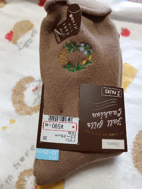 冬用の靴下2足組、新品 < 女性ファッション 冬用の靴下2足組、新品 < 女性ファッションの