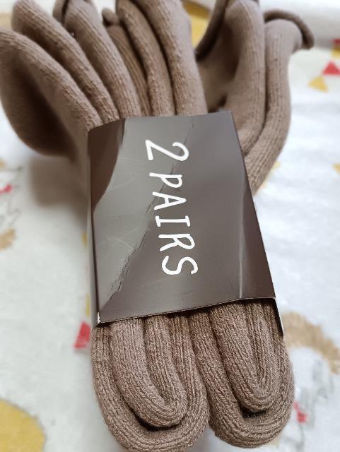 冬用の靴下2足組、新品 < 女性ファッション 冬用の靴下2足組、新品 < 女性ファッションの