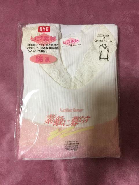 69.新品☆七分袖インナー☆サイズM < 女性ファッション  69.新品☆七分袖インナー☆サイズM  < 女性ファッションの