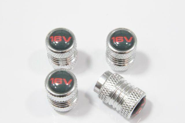 16Vロゴ入りエアバルブ エアバルブキャップ < 自動車/バイク 16Vロゴ入りエアバルブ エアバルブキャップ < 自動車/バイク