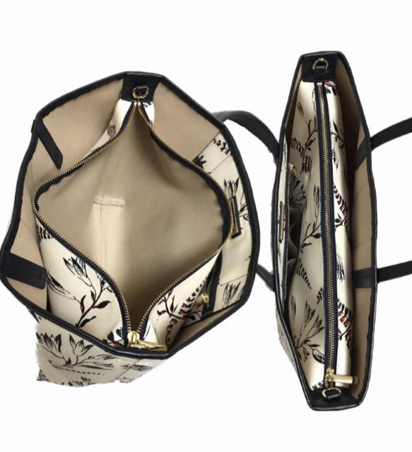 トリーバーチ◎ボタニカル柄レッドラインinバック◎トートバッグ◎美品◎ < ブランド トリーバーチ◎ボタニカル柄レッドラインinバック◎トートバッグ◎美品◎ < ブランドの