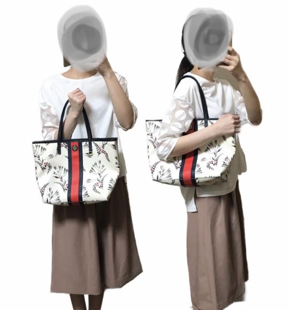 トリーバーチ◎ボタニカル柄レッドラインinバック◎トートバッグ◎美品◎ < ブランド トリーバーチ◎ボタニカル柄レッドラインinバック◎トートバッグ◎美品◎ < ブランドの