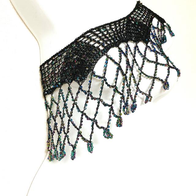 オーロラビーズクロス編みニットダンス衣装アクセサリーコスプレ < 女性ファッション オーロラビーズクロス編みニットダンス衣装アクセサリーコスプレ < 女性ファッションの