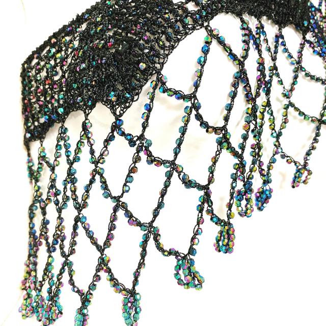 オーロラビーズクロス編みニットダンス衣装アクセサリーコスプレ < 女性ファッション オーロラビーズクロス編みニットダンス衣装アクセサリーコスプレ < 女性ファッションの