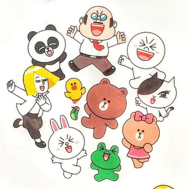 ライン スタンプ ステッカー ラインフレンズ LINE STAMP STICKER 2枚セット(台紙付き) A5版 スマイルゼミ < アニメ/コミック/キャラクター  ライン スタンプ ステッカー ラインフレンズ LINE STAMP STICKER 2枚セット(台紙付き) A5版 スマイルゼミ < アニメ/コミック/キャラクターの