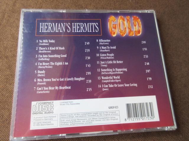 ハーマンズ・ハーミッツ CD「ハーマンズ・ハーミッツ < ホビー  ハーマンズ・ハーミッツ CD「ハーマンズ・ハーミッツ < ホビーの