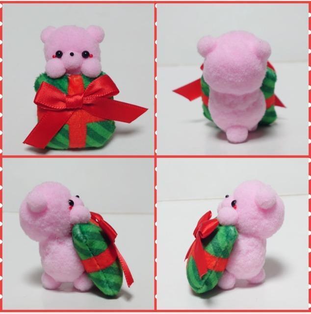 ハンドメイド♪ポンポンマスコット『くまちゃんからのプレゼント』パステルピンク < ペット/手芸/園芸  ハンドメイド♪ポンポンマスコット『くまちゃんからのプレゼント』パステルピンク < ペット/手芸/園芸の