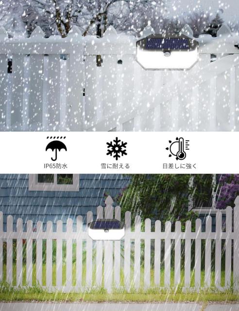 \[[Cg O lZT[m 266LED 5ʔ 120Ɩ͈ O̒m\[h [d_ IP65h  ybg/|/| 