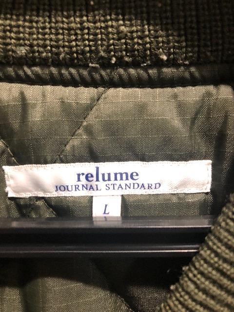 ジャーナルスタンダード レリューム MA-1 JOURNAL STANDARD relume < ブランド  ジャーナルスタンダード レリューム MA-1 JOURNAL STANDARD relume < ブランドの