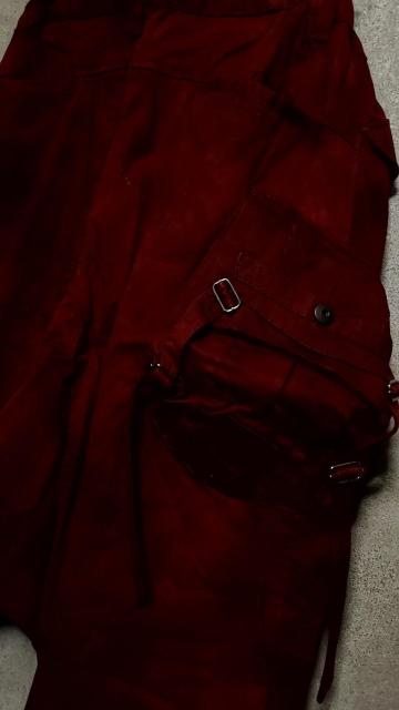 新品KMRiiケムリ Stretch Twill SRL Cargo D.red  M/F < ブランド  新品KMRiiケムリ Stretch Twill SRL Cargo D.red  M/F < ブランドの