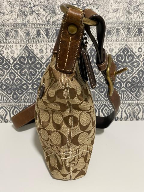 【良品】COACH コーチ シグネチャー ショルダーバッグ 斜め掛け ブラウン < ブランド  【良品】COACH コーチ シグネチャー ショルダーバッグ 斜め掛け ブラウン < ブランドの