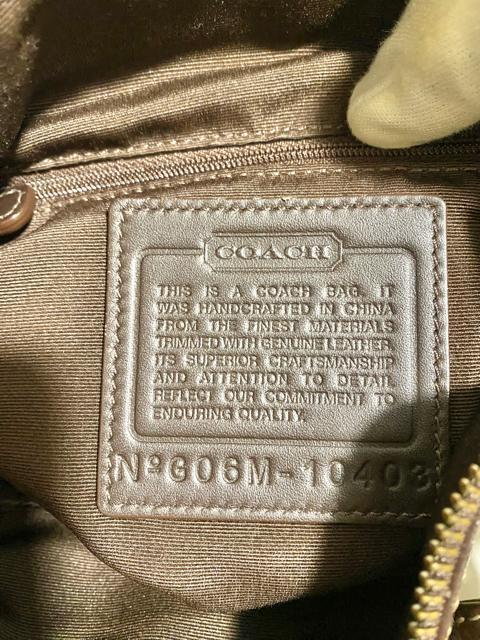 【良品】COACH コーチ シグネチャー ショルダーバッグ 斜め掛け ブラウン < ブランド  【良品】COACH コーチ シグネチャー ショルダーバッグ 斜め掛け ブラウン < ブランドの