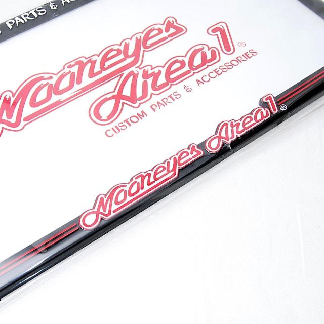 匿名配送 Raised MOONEYES Area-1 ロゴ スキニー ライセンスフレーム ムーンアイズ ナンバーフレーム < 自動車/バイク 匿名配送 Raised MOONEYES Area-1 ロゴ スキニー ライセンスフレーム ムーンアイズ ナンバーフレーム < 自動車/バイク