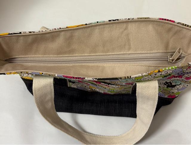 バンドメイド、ファスナー付きトートバッグ < 女性ファッション バンドメイド、ファスナー付きトートバッグ < 女性ファッションの