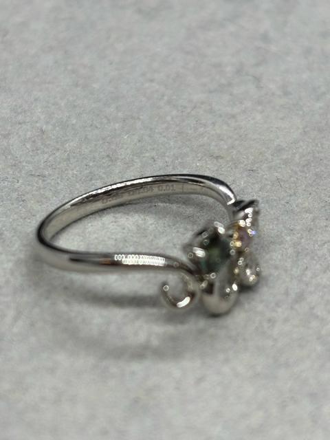 即決 Pt950 プラチナ 0.08 D0.04 0.01 リング 指輪 < 女性アクセサリー/時計 即決 Pt950 プラチナ 0.08 D0.04 0.01 リング 指輪 < 女性アクセサリー/時計の