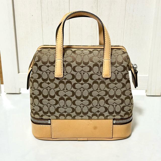 希少 Coach コーチ ヴィンテージ 2層式 ミニボストンバッグ ミニバッグ < ブランド 希少 Coach コーチ ヴィンテージ 2層式 ミニボストンバッグ ミニバッグ < ブランドの