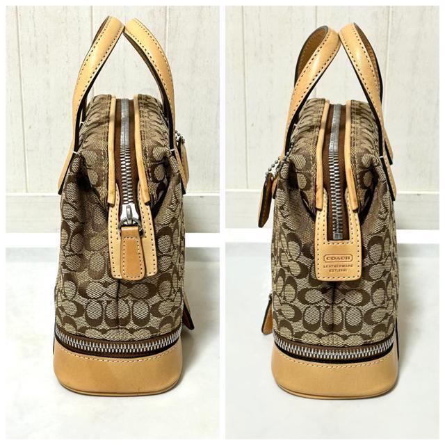 希少 Coach コーチ ヴィンテージ 2層式 ミニボストンバッグ ミニバッグ < ブランド 希少 Coach コーチ ヴィンテージ 2層式 ミニボストンバッグ ミニバッグ < ブランドの