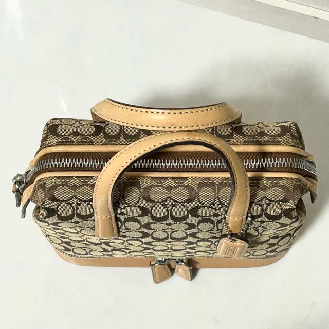 希少 Coach コーチ ヴィンテージ 2層式 ミニボストンバッグ ミニバッグ < ブランド 希少 Coach コーチ ヴィンテージ 2層式 ミニボストンバッグ ミニバッグ < ブランドの