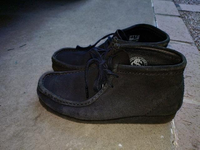 CLARKS   Wallabee �N���[�N�X�@�����r�[�@���@23.5cm �� �u�����h�� 