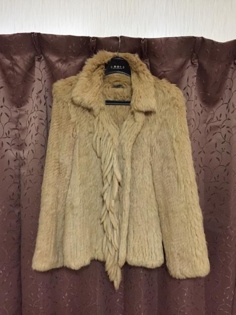 644.アンナケリー☆ラビットファーフリンジコート濃いめベージュ < 女性ファッション  644.アンナケリー☆ラビットファーフリンジコート濃いめベージュ  < 女性ファッションの