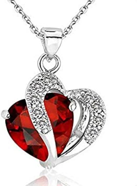 キュービックジルコニア シルバーリングネックレス新品!。 < 女性アクセサリー/時計  キュービックジルコニア シルバーリングネックレス新品!。  < 女性アクセサリー/時計の