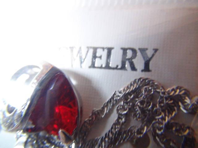 キュービックジルコニア シルバーリングネックレス新品!。 < 女性アクセサリー/時計  キュービックジルコニア シルバーリングネックレス新品!。 < 女性アクセサリー/時計の