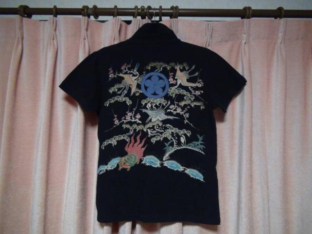 鶴亀のポロシャツ 黒 (M)!。 < 男性ファッション 鶴亀のポロシャツ 黒 (M)!。 < 男性ファッションの