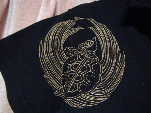 鶴亀のポロシャツ 黒 (M)!。 < 男性ファッション 鶴亀のポロシャツ 黒 (M)!。 < 男性ファッションの