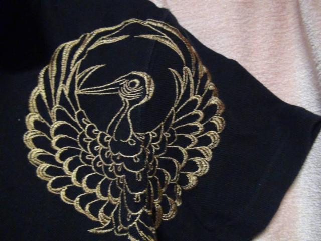 鶴亀のポロシャツ 黒 (M)!。 < 男性ファッション 鶴亀のポロシャツ 黒 (M)!。 < 男性ファッションの