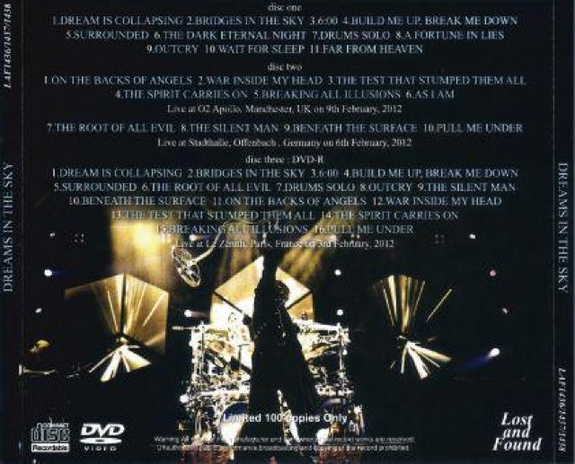 Dream Theater ドリームシアター UK 2012 2CD & 1DVD < CD/DVD/ビデオ  Dream Theater ドリームシアター UK 2012 2CD & 1DVD < CD/DVD/ビデオの