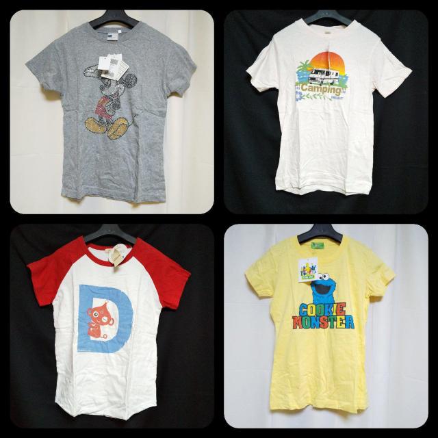 【まとめ売り】ミッキーマウス/クッキーモンスターなどTシャツ9枚★新品 < 女性ファッション  【まとめ売り】ミッキーマウス/クッキーモンスターなどTシャツ9枚★新品 < 女性ファッションの