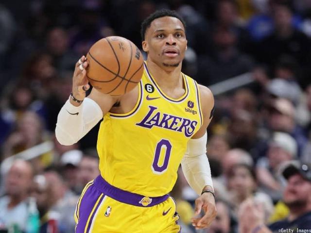 NBA公認 レイカーズ ラッセル ウェストブルック 迷彩ノースリーブUS S < レジャー/スポーツ  NBA公認 レイカーズ ラッセル ウェストブルック 迷彩ノースリーブUS S < レジャー/スポーツの