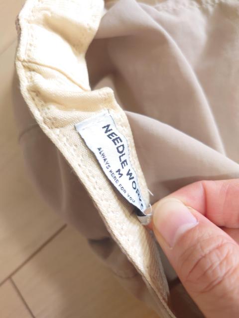 NEEDLE WORKS ニードルワークス キャップ 暑さ日除け対策 М < キッズ/ベビー  NEEDLE WORKS ニードルワークス キャップ 暑さ日除け対策 М < キッズ/ベビーの