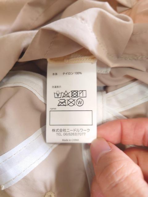 NEEDLE WORKS ニードルワークス キャップ 暑さ日除け対策 М < キッズ/ベビー  NEEDLE WORKS ニードルワークス キャップ 暑さ日除け対策 М < キッズ/ベビーの