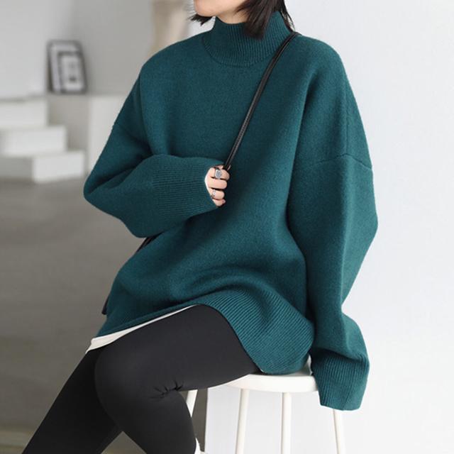 送料無料 新品 ハイネックニットセーター レディース秋冬 < 女性ファッション  送料無料 新品 ハイネックニットセーター レディース秋冬 < 女性ファッションの