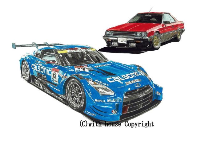 NC-715 RS/IMPUL GT-R限定版画サイン額装作家平右ヱ門 < 自動車/バイク NC-715 RS/IMPUL GT-R限定版画サイン額装作家平右ヱ門 < 自動車/バイク