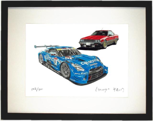 NC-715 RS/IMPUL GT-R限定版画サイン額装作家平右ヱ門 < 自動車/バイク NC-715 RS/IMPUL GT-R限定版画サイン額装作家平右ヱ門 < 自動車/バイク