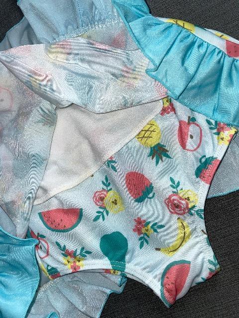 ♯新品♯UVプロテクト SUNblock ワンピース 水着  80 ☆☆ A < キッズ/ベビー  ♯新品♯UVプロテクト SUNblock ワンピース 水着  80 ☆☆ A < キッズ/ベビーの