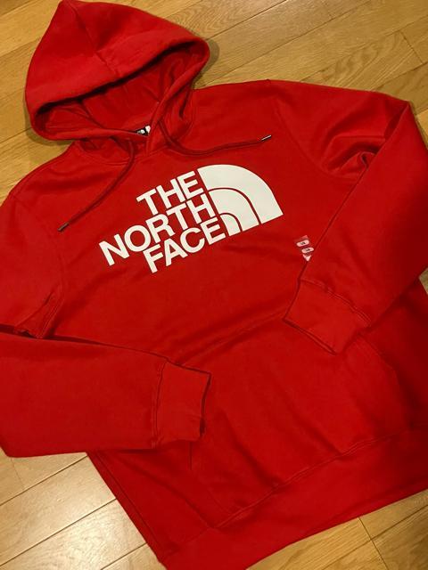 THE NORTH FACE p[J[ vI[o[ size L RED   uh 