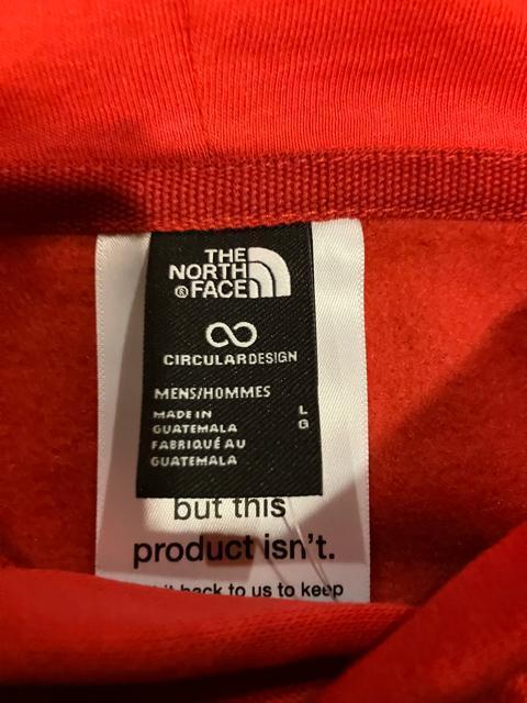 THE NORTH FACE p[J[ vI[o[ size L RED  uh 