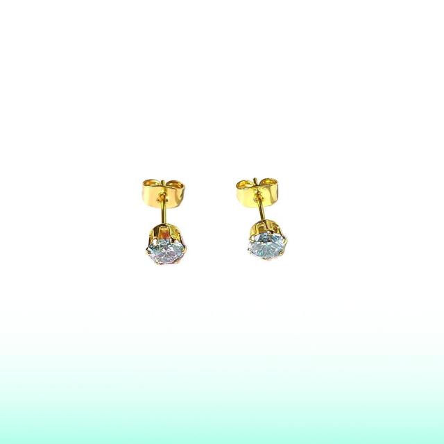 美麗 サージカルステンレス グリーンブルー モアサナイト ピアス(5mm < 女性アクセサリー/時計 美麗 サージカルステンレス グリーンブルー モアサナイト ピアス(5mm < 女性アクセサリー/時計の