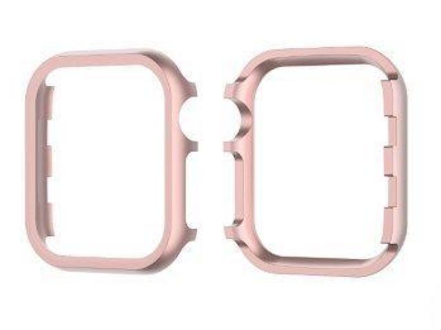 アップル ウォッチ 文字盤 メタルフレーム カバー ピンク < 男性アクセサリー/時計 アップル ウォッチ 文字盤 メタルフレーム カバー ピンク < 男性アクセサリー/時計の