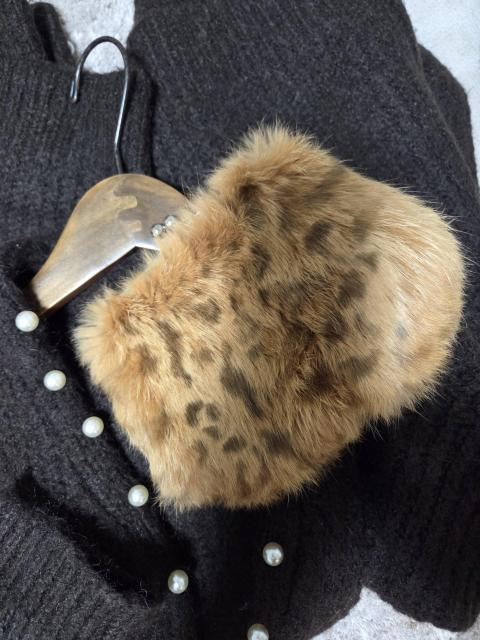 バッグ★REALラビットファーのブラウンウォレット♪ < 女性ファッション バッグ★REALラビットファーのブラウンウォレット♪ < 女性ファッションの