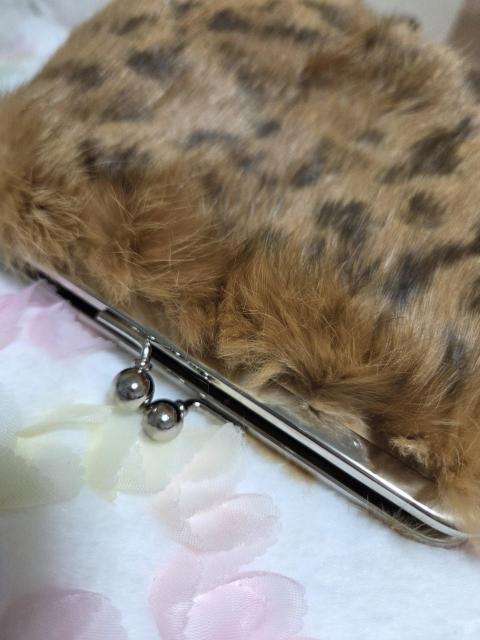 バッグ★REALラビットファーのブラウンウォレット♪ < 女性ファッション バッグ★REALラビットファーのブラウンウォレット♪ < 女性ファッションの