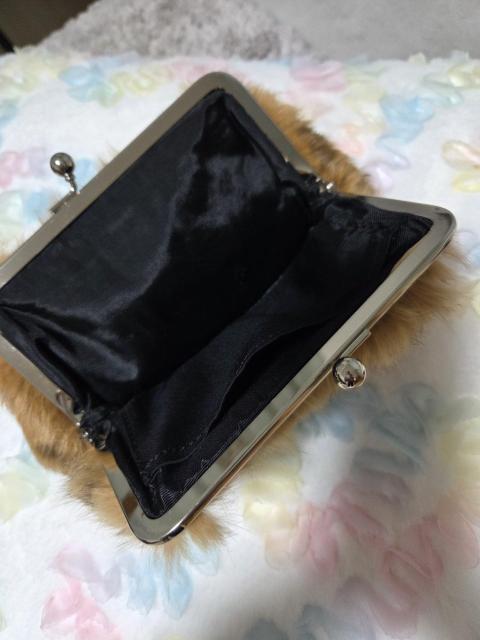 バッグ★REALラビットファーのブラウンウォレット♪ < 女性ファッション バッグ★REALラビットファーのブラウンウォレット♪ < 女性ファッションの