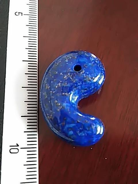 ラピスラズリ勾玉 < ホビー ラピスラズリ勾玉 < ホビーの