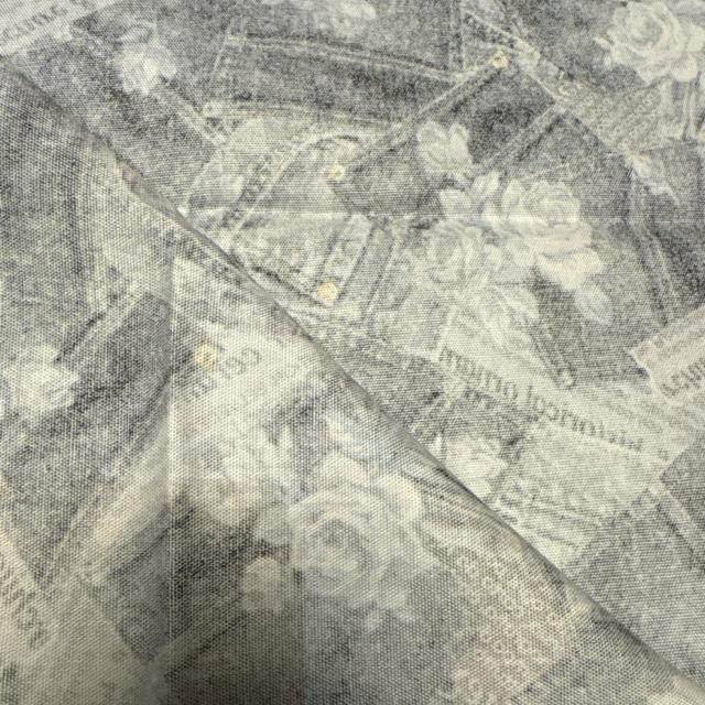 ハンドメイド 未使用生地 カット生地 デニムプリント 約110×50cm < ペット/手芸/園芸 ハンドメイド 未使用生地 カット生地 デニムプリント 約110×50cm < ペット/手芸/園芸の