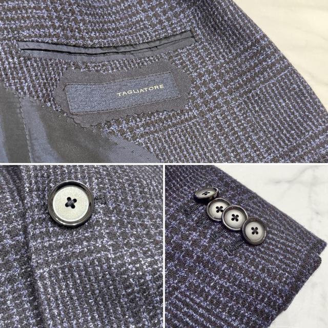 イタリア製タリアトーレTAGLIATORE秋冬ジャケット#46グレン < 男性ファッション イタリア製タリアトーレTAGLIATORE秋冬ジャケット#46グレン < 男性ファッションの