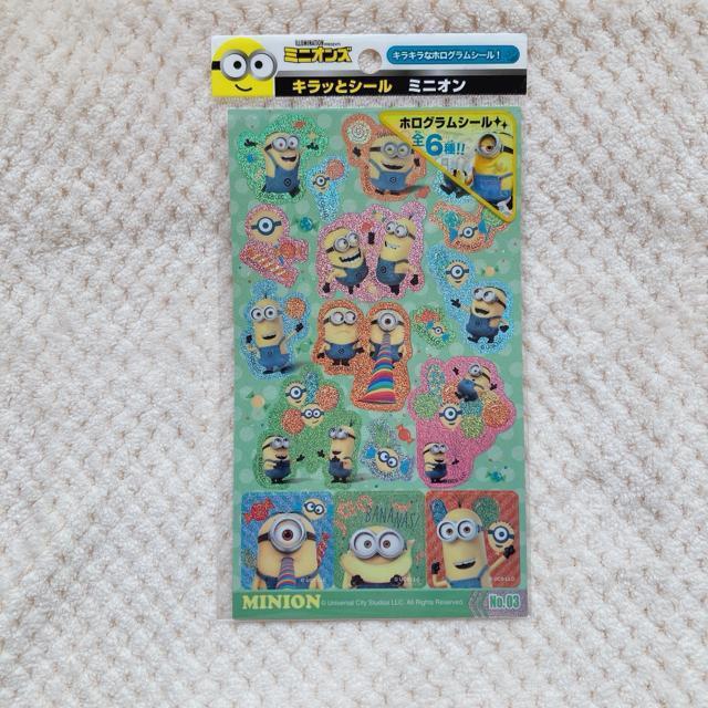 新品 ミニオン ホログラム シール ステッカー デコ コラージュ シール帳 No.03 N2m < インテリア/ライフ 新品 ミニオン ホログラム シール ステッカー デコ コラージュ シール帳 No.03 N2m < インテリア/ライフの